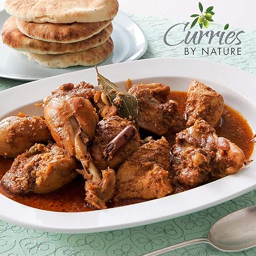 Miniatura 2 de Curries By Nature Korma Masala Salsa de curry  12 onzas, paquete de 6  Salsa de cocina condensada de aceite de oliva natural sin gluten Curry indio