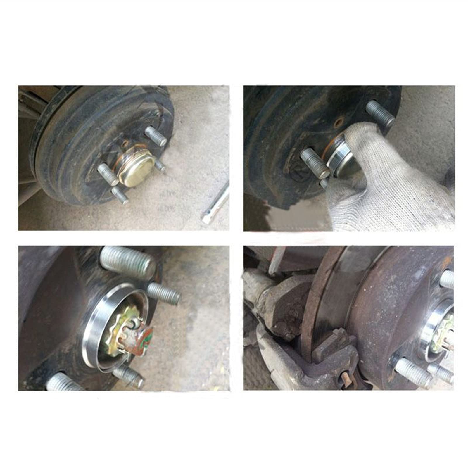 Anneaux De Centrage,Bague De Centrage Jante 4pcs Alliage Alliage Hub Centre Centre 47.1mm OD Au 54.1 56.1 56.6 57.1 58.1 60.1 63.4 64.1 65.1 66.1 66.6mm ID(67.1-65.1mm