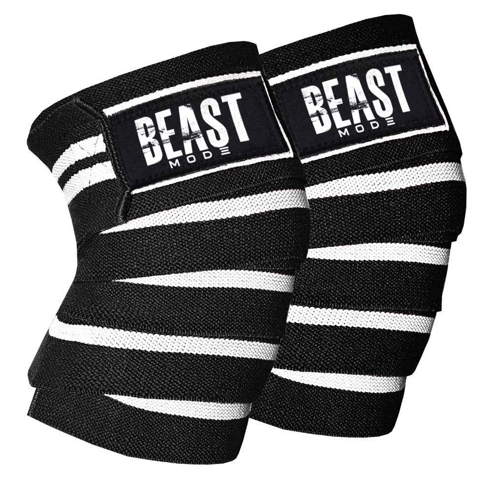STEIGEN FITNESS Beast Mode Weight Lifting Knee Support, Knee Wraps for Squats,Knee Bands for Gym,Knee Straps, Weight Lifting, Cross fit, Gym Workout (B08TTPT1NG) Amazon Price History, Amazon Price Tracker