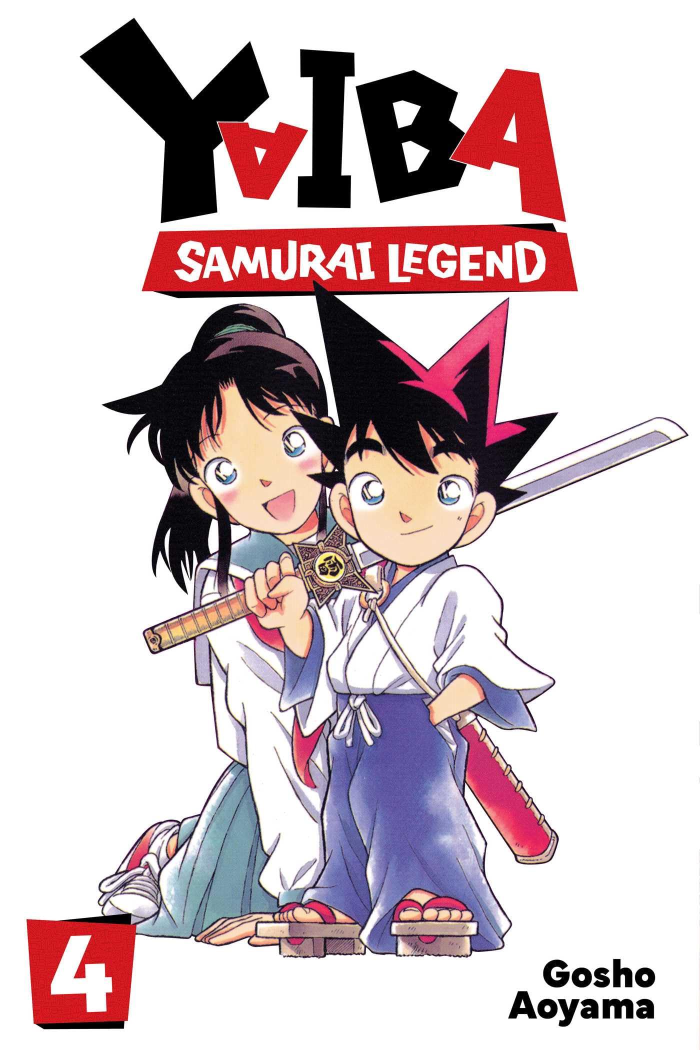 Yaiba Samurai Legend Vol. 4 by Gosho Aoyama PAPERBACK 9781974762750