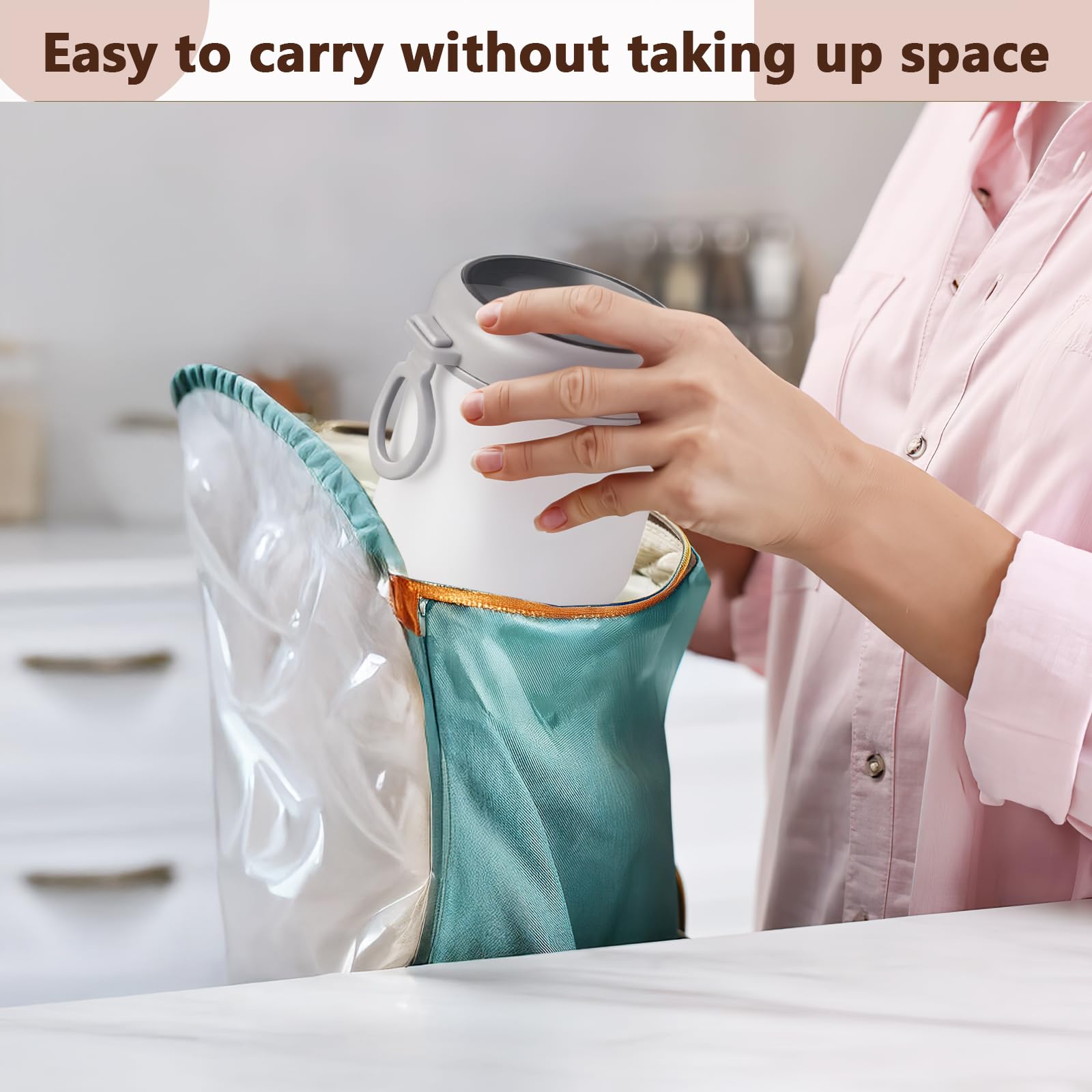 MSYU 6 Pack Isolierte Lebensmittelgläser mit Löffel Edelstahl Thermobecher 530ml Vakuum Suppe Thermobecher für heiße und kalte Speisen Weithals Mittagessen Meal Carrier Container für Schule Büro