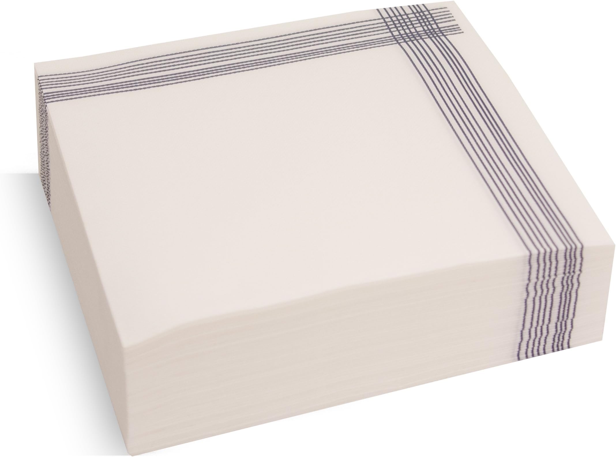 Saten ser42117135 I Am The Party, Napkin 40 x 40, 2 Layers, 1/4 Fold, 50 Napkins, punta-punta, Orla Grey