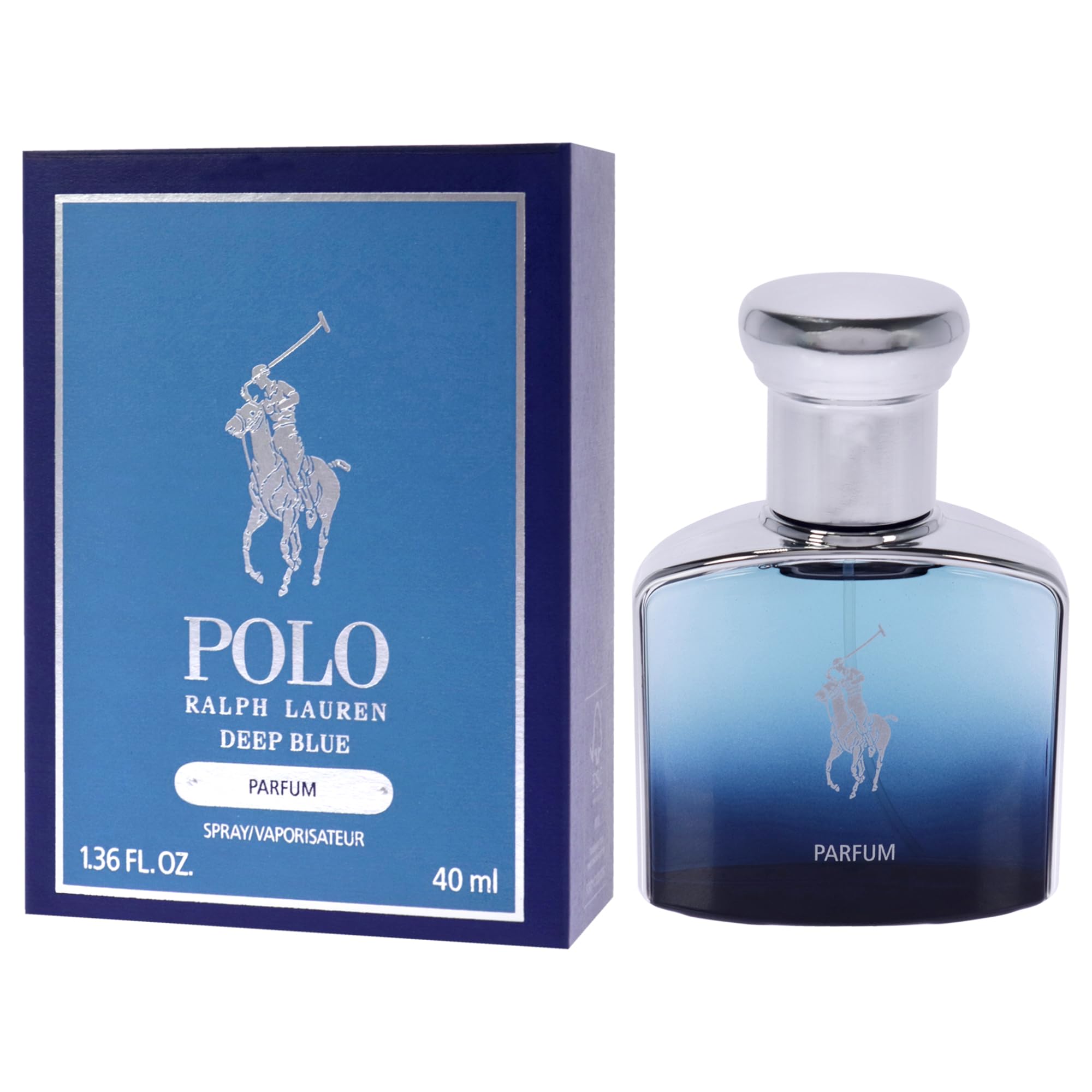 香水(男性用) Ralph Lauren Polo Deep Blue Parfum Polo Deep Blue by Ralph Lauren for Men - 1.4 oz Parfum Spray
