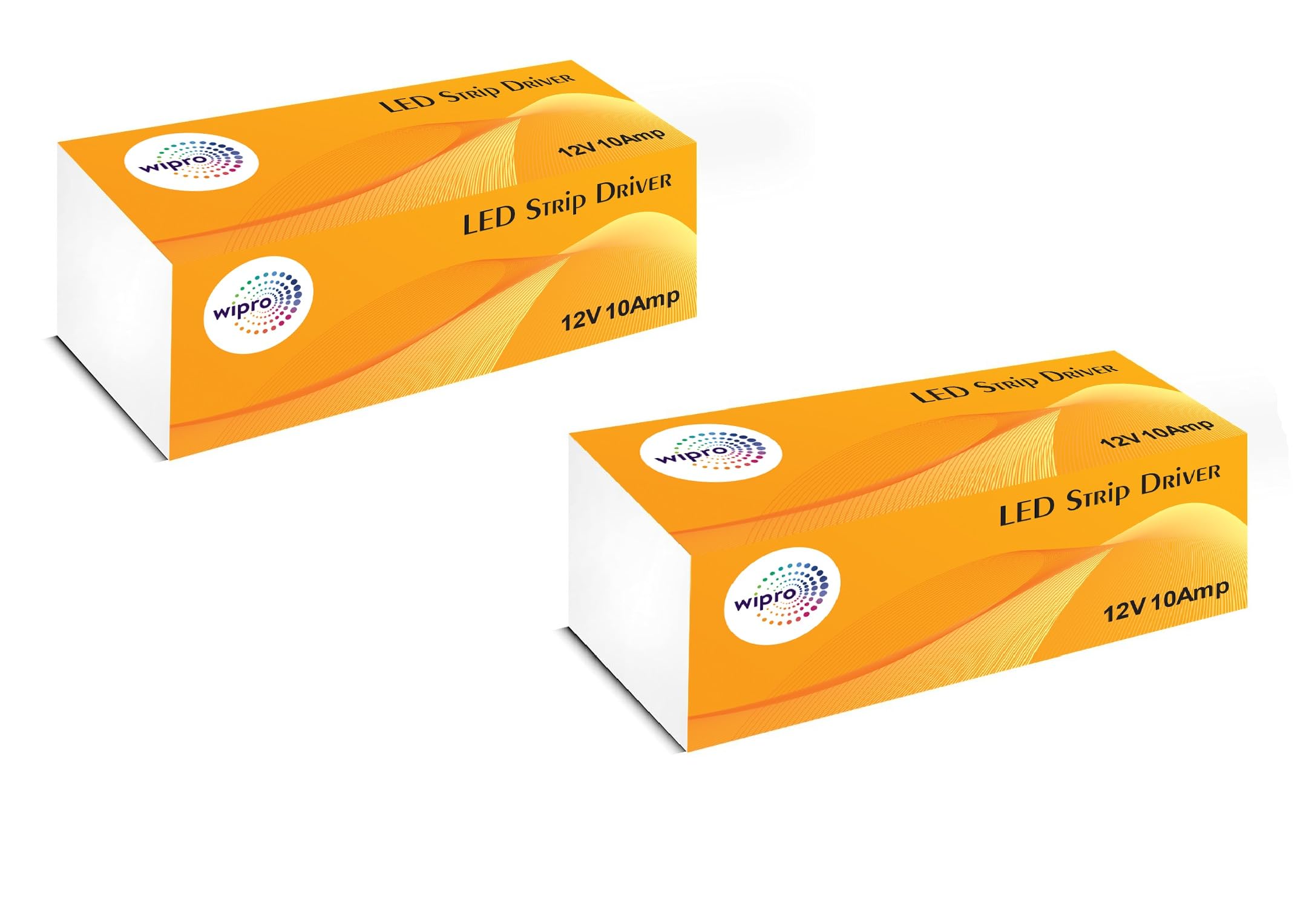 wipro 10 Amp LED Strip Driver | LED Strip Connector | for Indoor Strip Light, 12V DC Output (Pack of 2)-picture-12