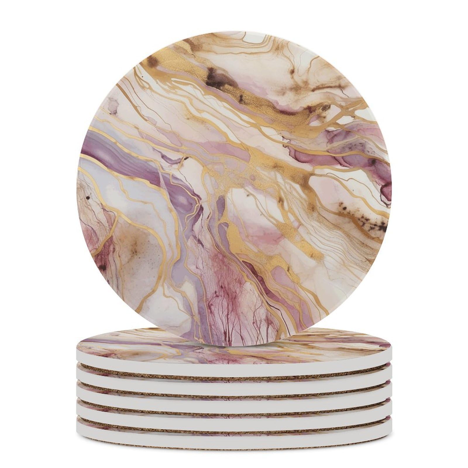 Dessous de verre en céramique anti rayure et chaleur pour vos tables