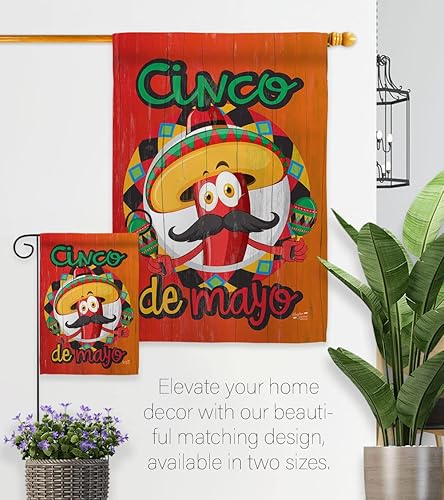 Miniatura 8 de Amigo Chili Cinco de Mayo Casa de Verano Fiesta Mexicana Cactus Piñata al aire libre Verano Sunny Decoración Banner Pequeño Jardín Patio Regalo de