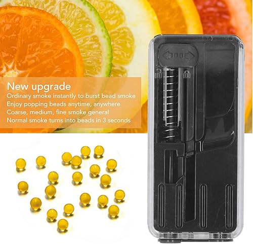 Miniatura 7 de JTLB Empujadores de cuentas de explosión de cigarrillos, 2 piezas, caja de empujador de cuentas de cigarrillos de menta, herramientas para fumar de