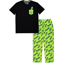 RICK AND MORTY Men's Lounge Set in Gift Box With T-shirt, Pants and Socks With Multiple Print Options in Sizes S-m-l-xl