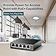 TP-Link TL-SG1005P, 5 Port Gigabit PoE Switch, 4 PoE+ Ports @65W, Desktop, Plug & Play, Sturdy Metal w/ Shielded Ports, Fanless, QoS & IGMP Snooping Product Image 5