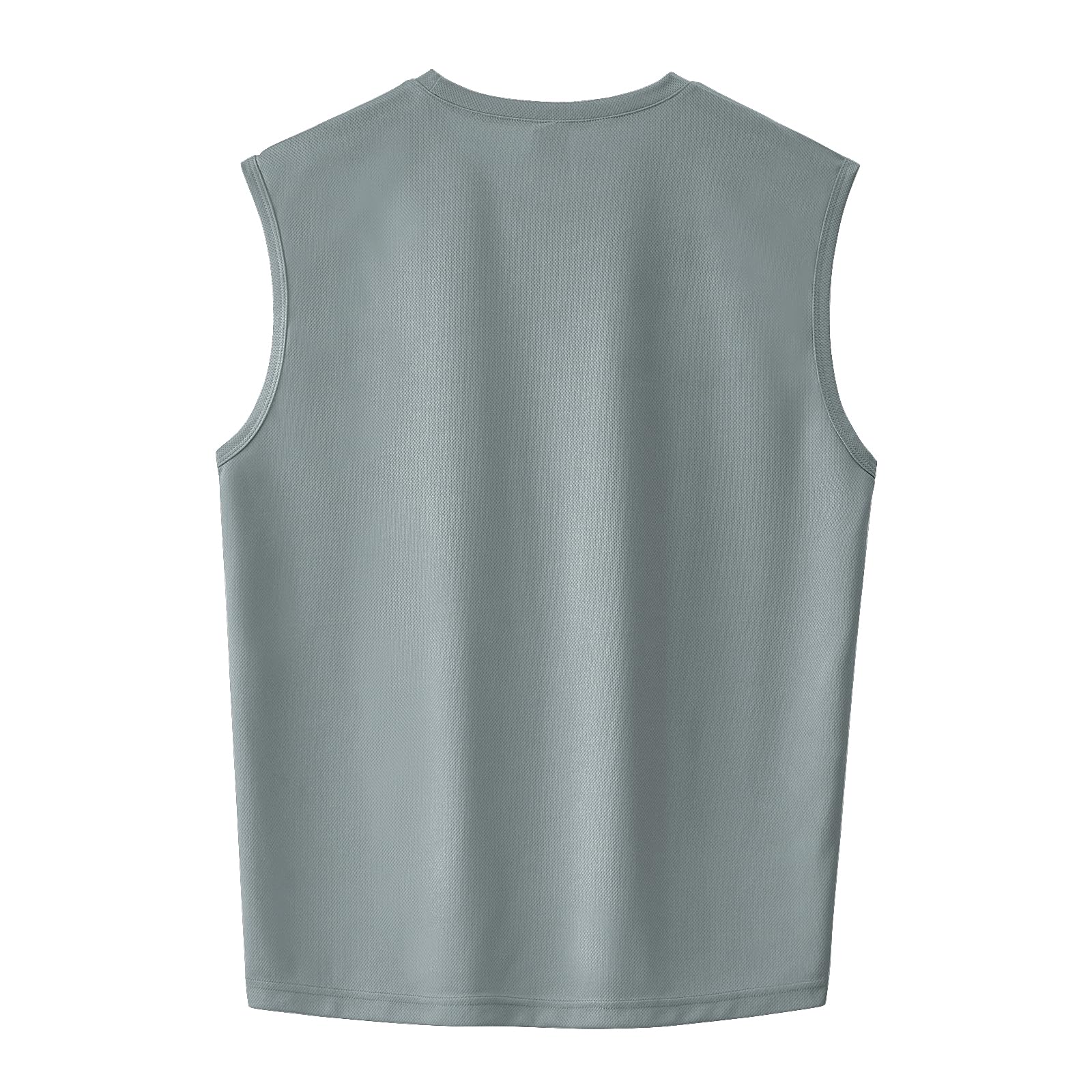 Facitisu Camiseta sin mangas ligera para hombre, de secado rápido, atlética, para entrenamiento y natación