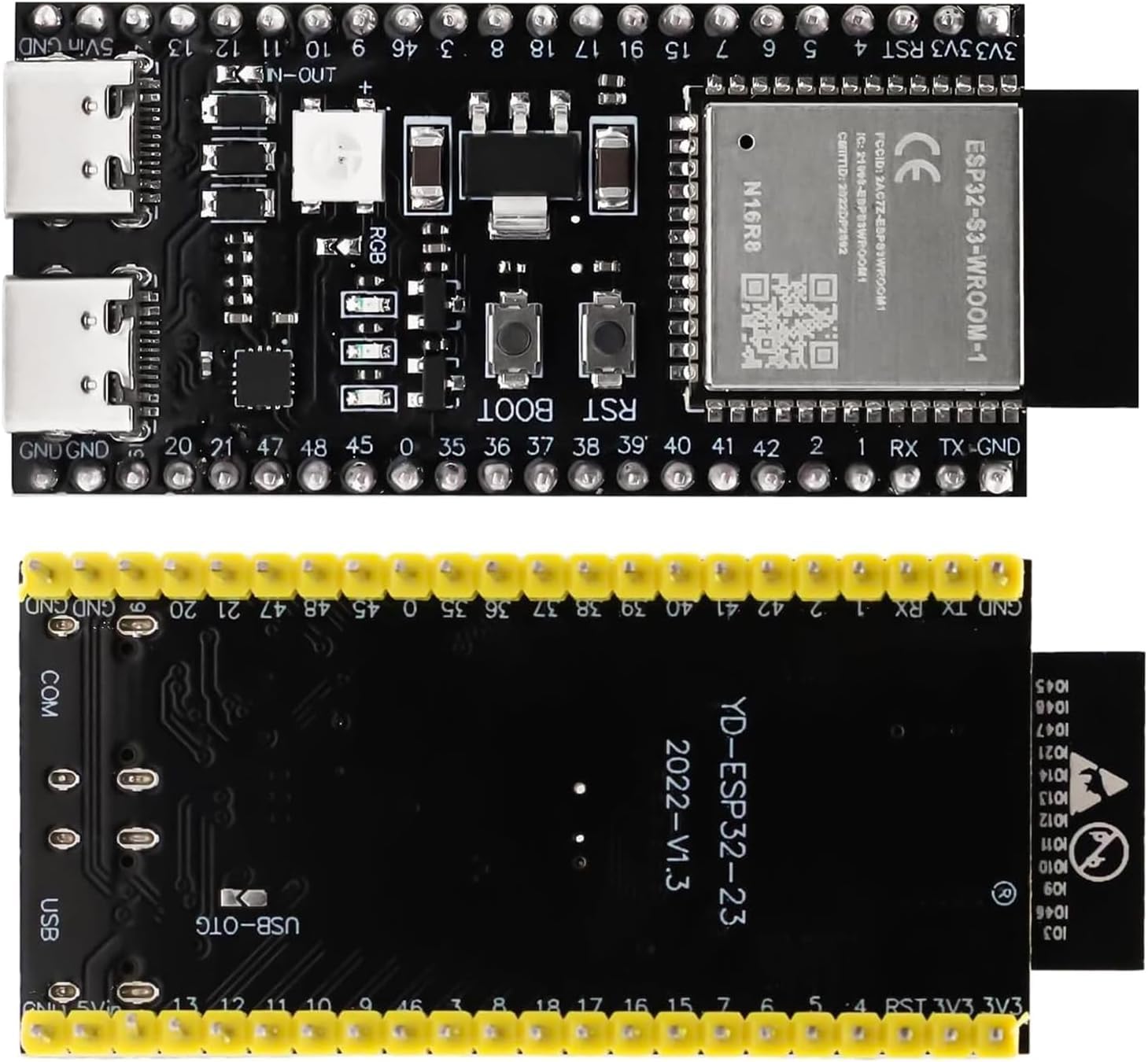 2x Scheda Sviluppo ESP32-S3-DevKitC-1 Con WiFi E Bluetooth | Compatibile Arduino | 8MB Flash E PSRAM - Foto 12