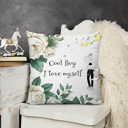 Miniatura 3 de Funda de almohada personalizable, funda de almohada personalizada con nombre, logotipo, texto, fundas de almohada personalizadas, suave y cómoda,