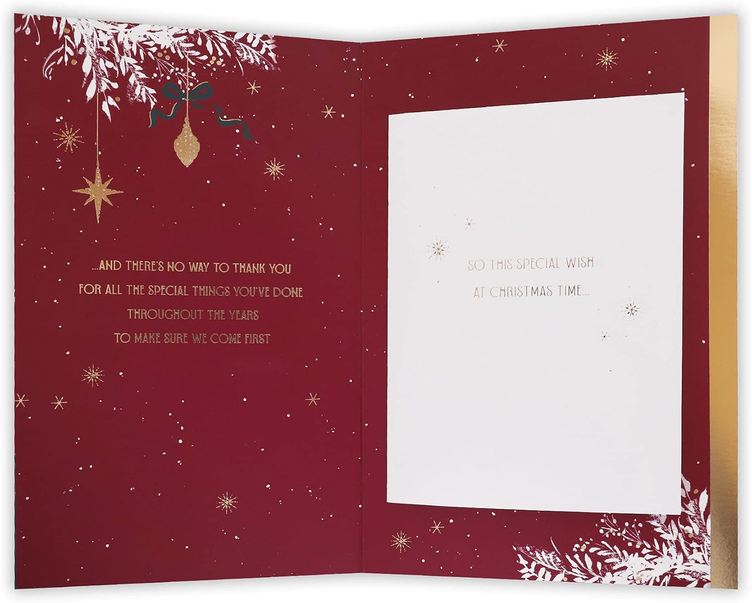 Clintons: Lady In Teal Dress Mother Christmas Card, Multi-Colour, 155 x 235, 1170853 - Image 3
