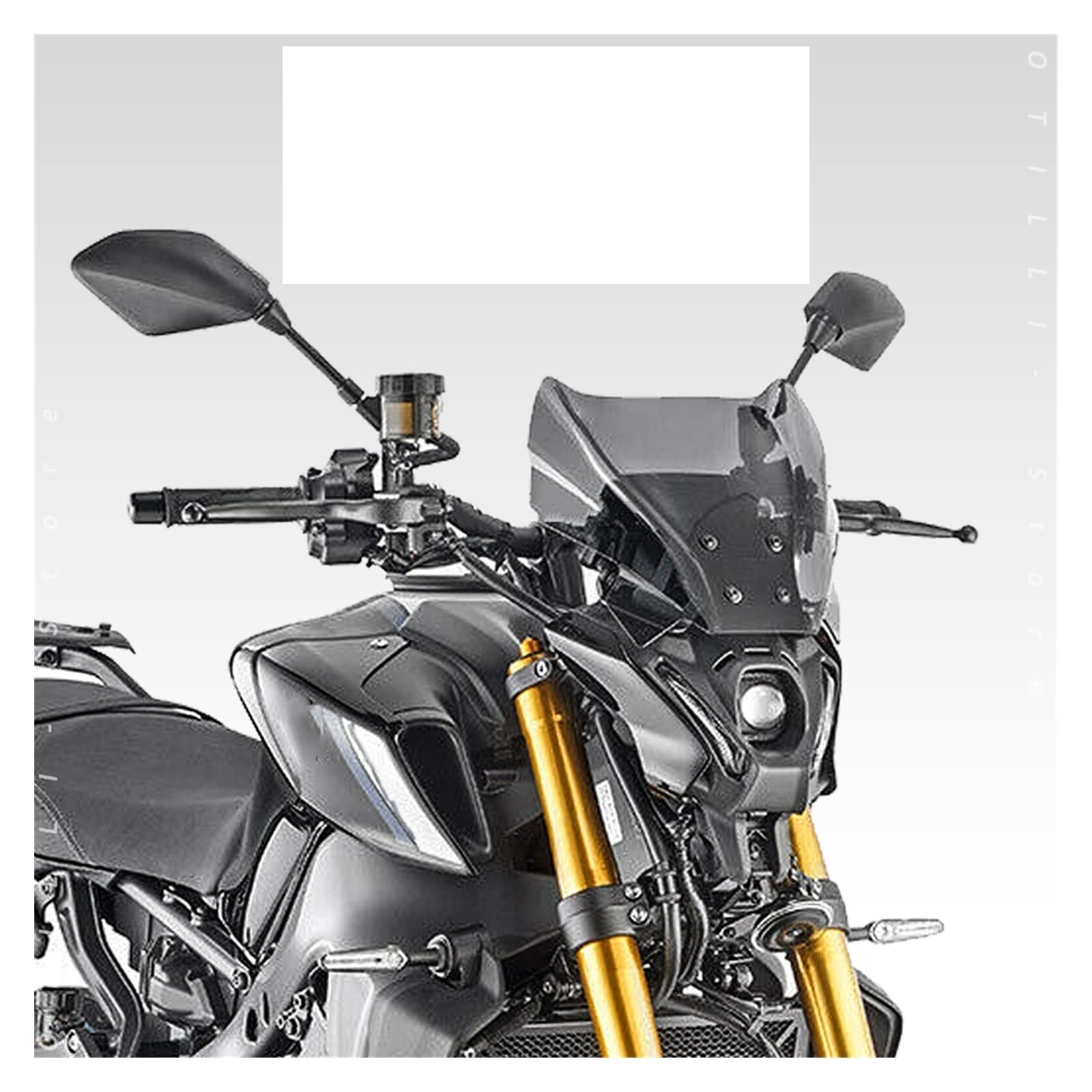 Amazon.co.jp: ウインドスクリーン バ MT09 / SP 2021 フロントガラス