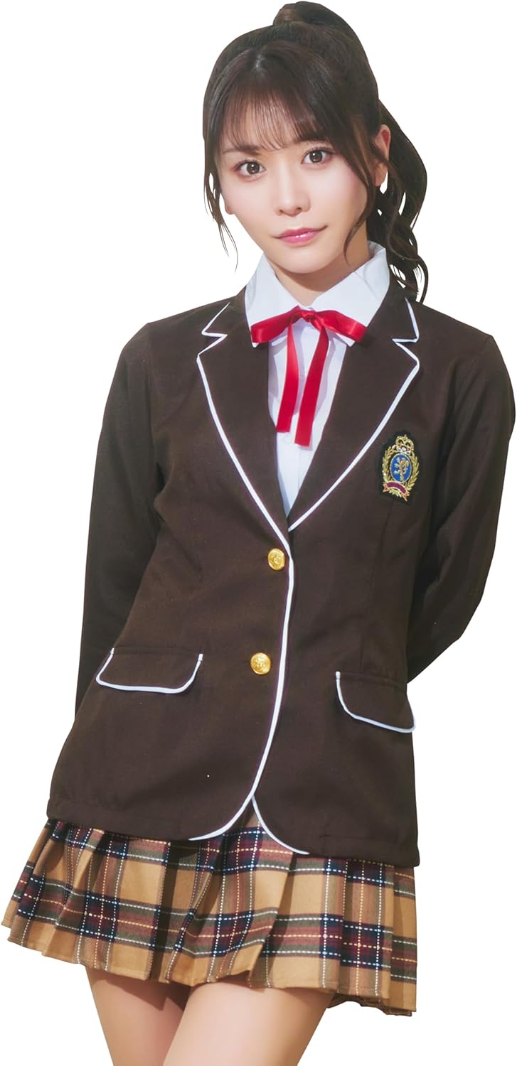 クリアストーン(Clearstone) GLOWHOLIC コスプレ ハロウィン プレッピーガール レディース ブラウン クリアストーン(Clearstone) GLOWHOLIC コスプレ ハロウィン プレッピーガール レディース ブラウン