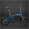 Folding Bicycle, Lightweight, No Installation Required, Folding Bicycle, 20 Inch Bicycle, Aluminum Alloy Frame, Adjustable Seat and Handlebar Height, 7-Speed Shifting, Folding Bicycle, Folding Pedal