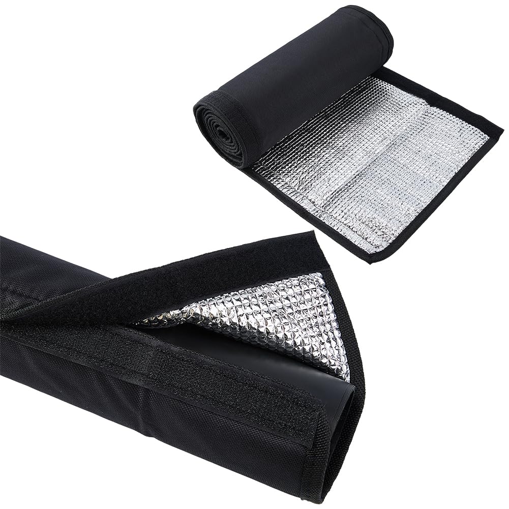 DICOSMETIC 181x26cm HVAC Copper Pipe Insulation Cover AC Pipe Insulation Covers for Outside Flexible Copper Line Insulations Sleeve for Central Air Conditioning Mini Splits