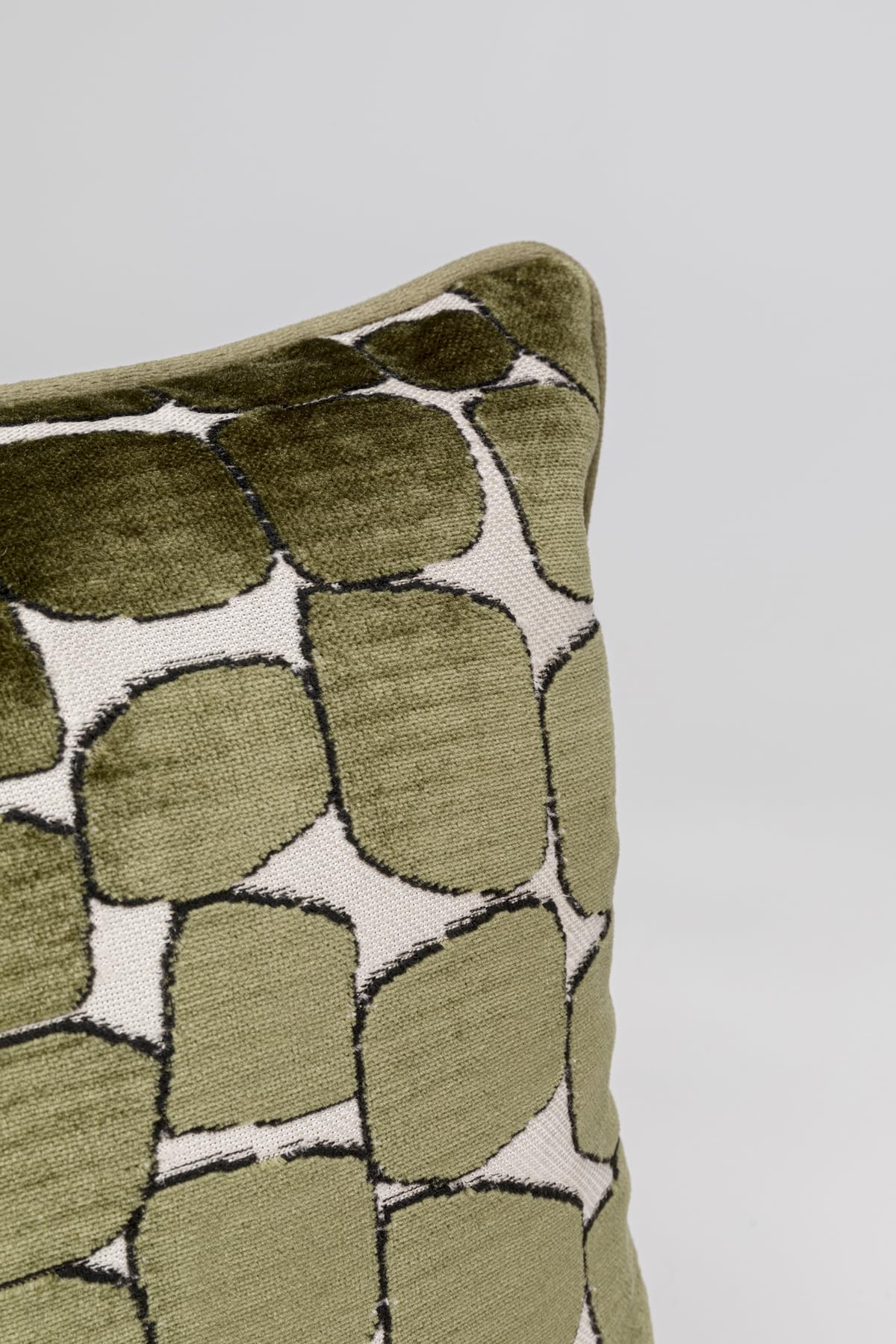 Kare Design Kissen Pebbles, Mehrfarbig, 45x45 cm, Abnehmbarer Bezug mit Reißverschluss, Dekokissen inklusive Füllung, Zierkissen, Sofakissen