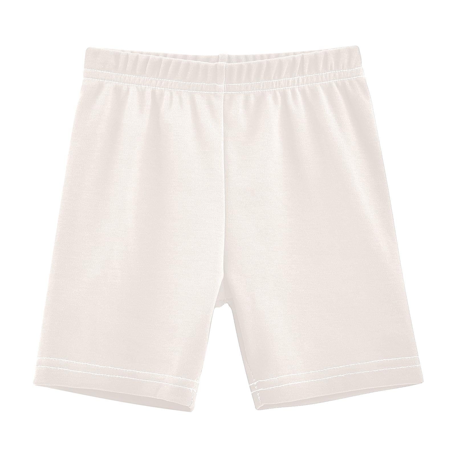 CHIFIGNO Seashell Bike Shorts for Girls Cartwheel Shorts Breathable Under Dress Dance Short 4T