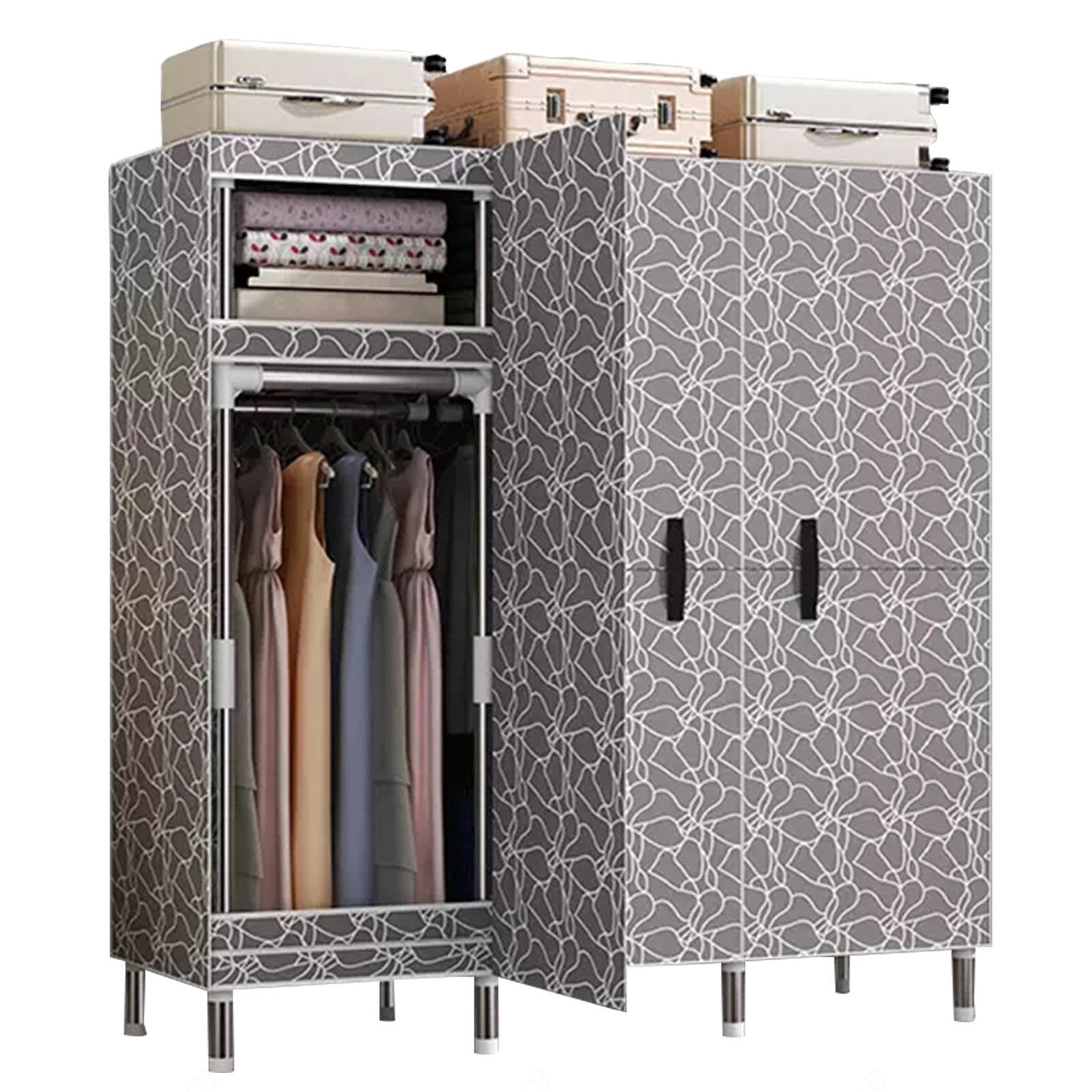 Armoire en toile pour chambre pour ranger les placards surchargés rapidement