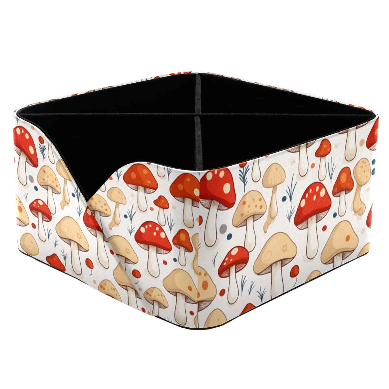 Organiseur de bureau champignon à 2 compartiments pour fournitures et stylos