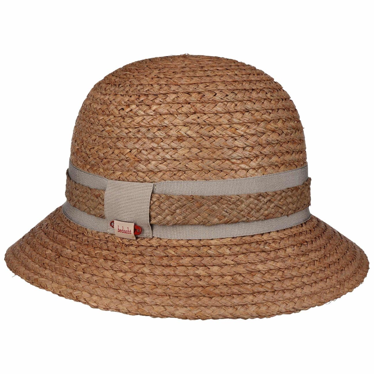 Cappello di Paglia Bourbon Donna - Made in Italy da Sole Estivo Primavera/Estate Primavera Estate