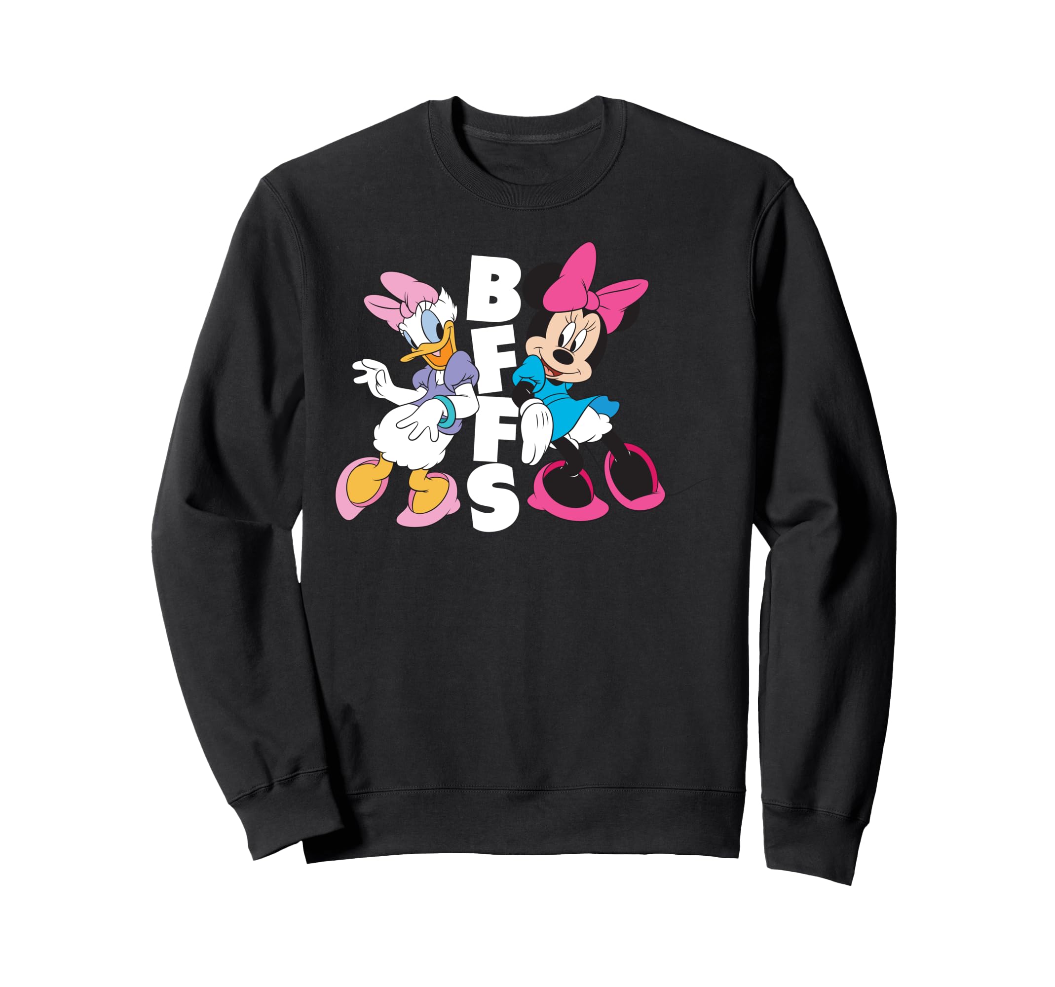 Sweatshirt Disney Goofy BFF pull coton imprimé personnage vintage - 2