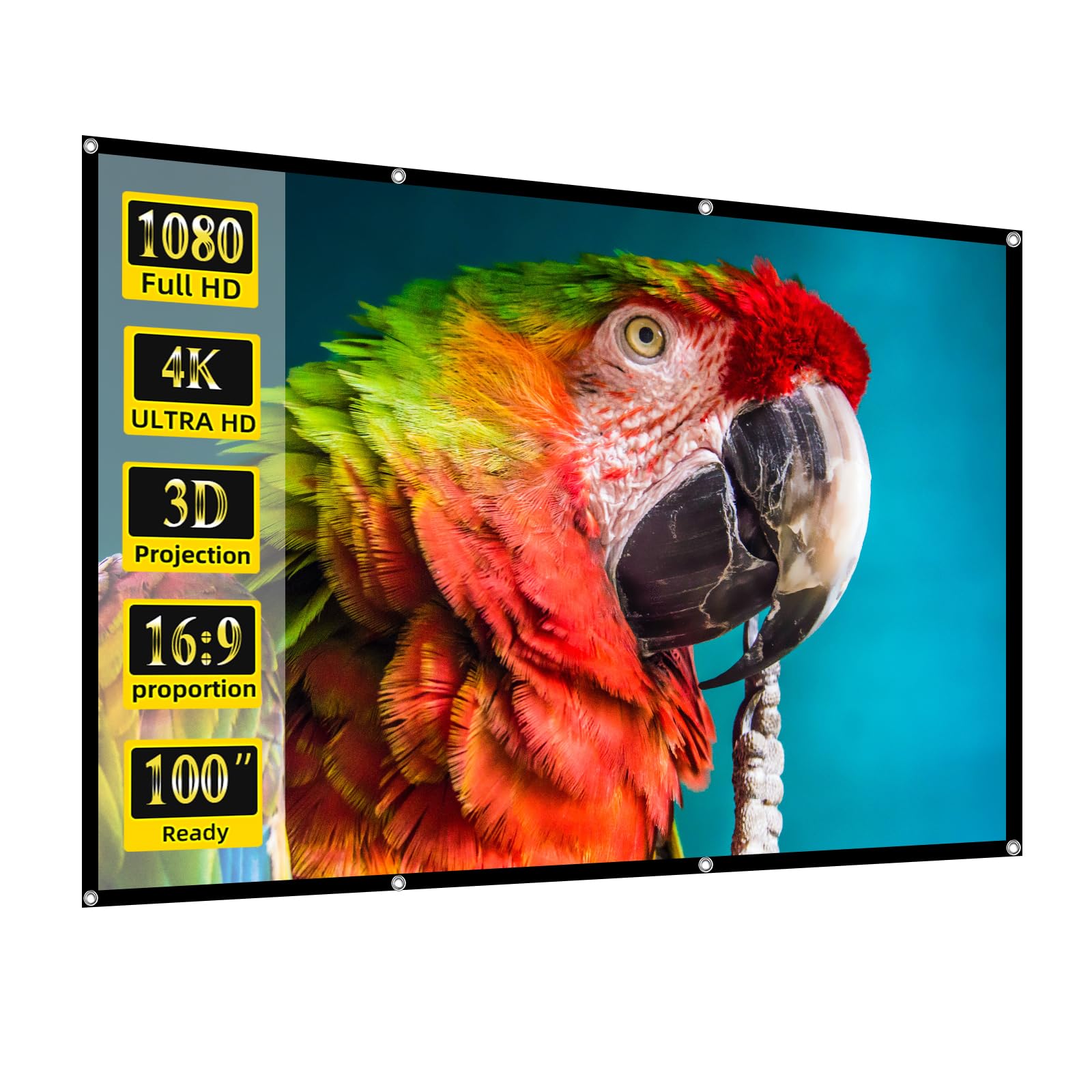 Portable Projector Screen 100 Inch
