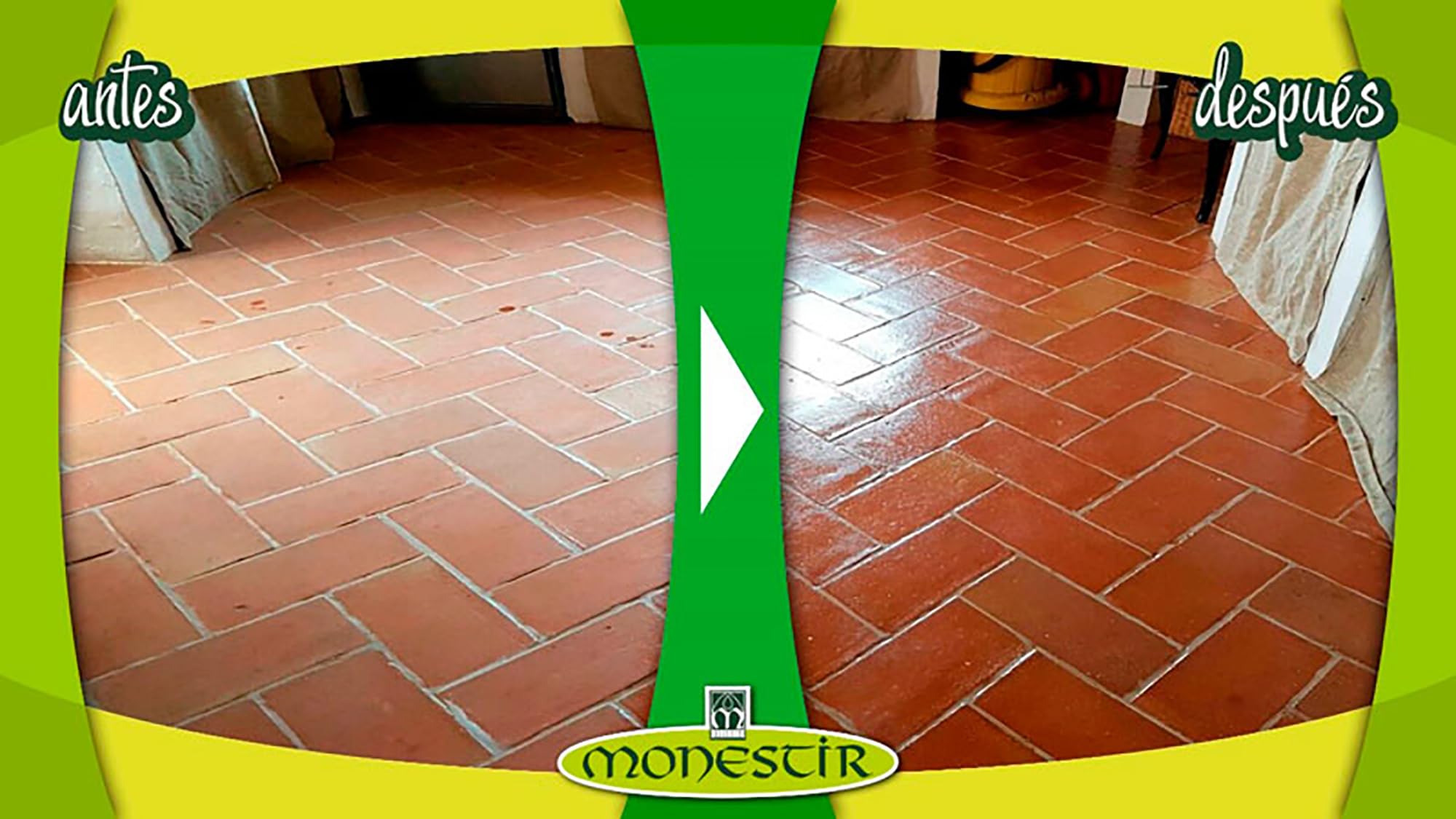 Monestir Aceite para suelos Terracotta o Barro. Acabado brillo rústico. Monestir (5 L)