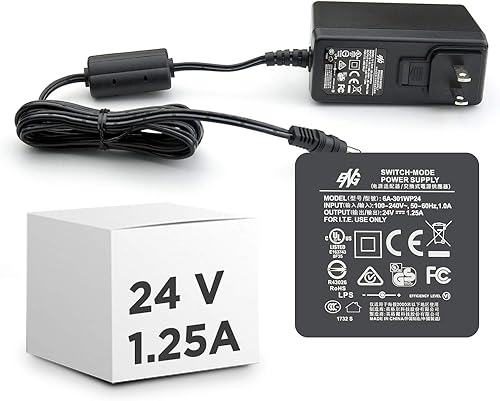 Miniatura 1 de Plustek Adaptador de corriente 24V 1.25A para OpticPro A320L, OpticBook A300 Plus, SmartOffice PS506U, PS3140U, PS3180U uso