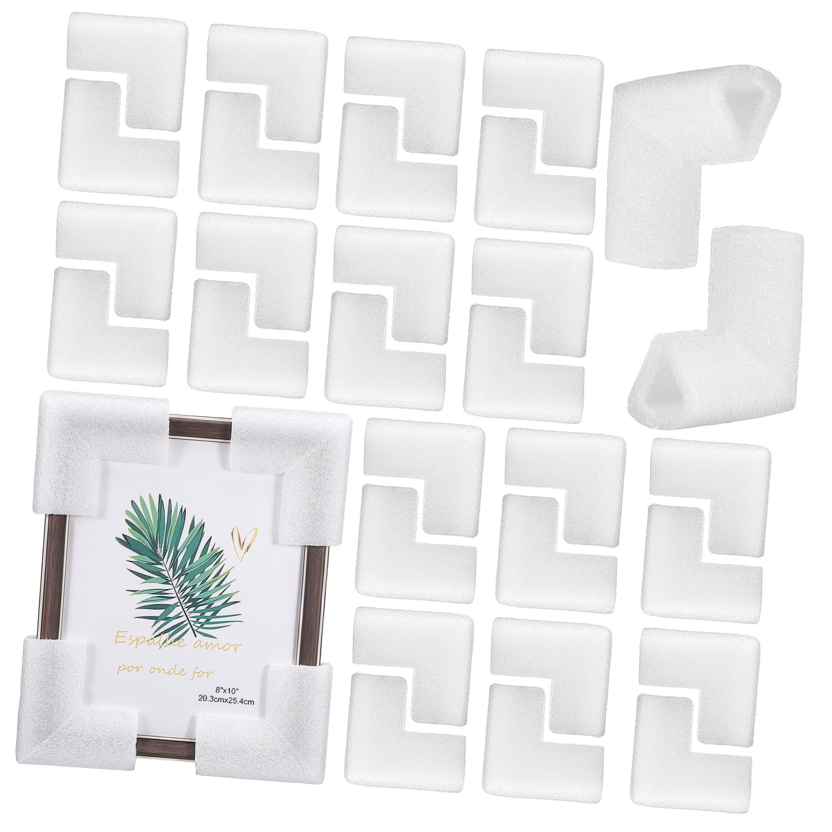 VILLCASE Enhance Shipping Safety: 24pcs Moving Corner Protectors Box Edge Guards for Packaging Moving