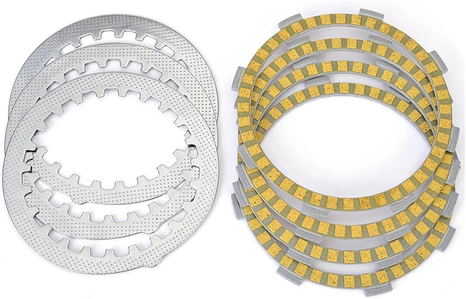 Friction Clutch Plate Fit for Yamahaa RZ50 5FC DT80 MXS LC1 TZM50R YZ80C YZ80D YZ80E YZ80G 5981632101 1V11632400