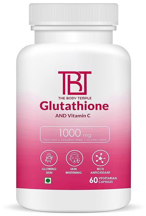 TBT The Body Temple LGlutathione for Healthy & Radiant Skin for Men