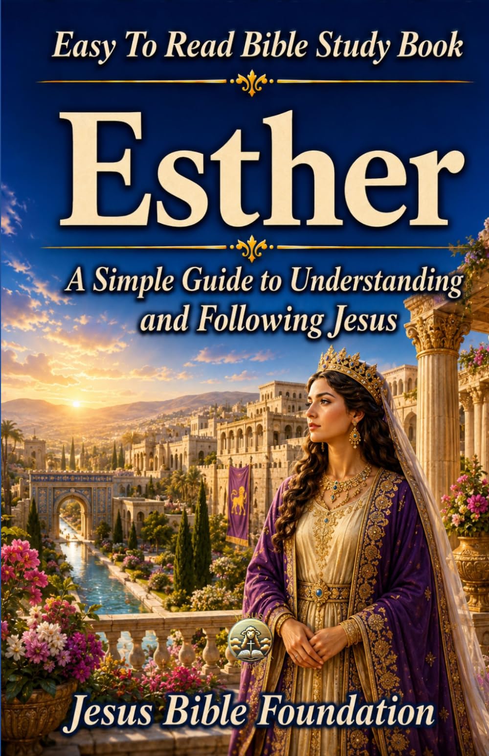 Easy to Read Bible Study Book Esther: A Simple Guide to Understanding and Following Jesus