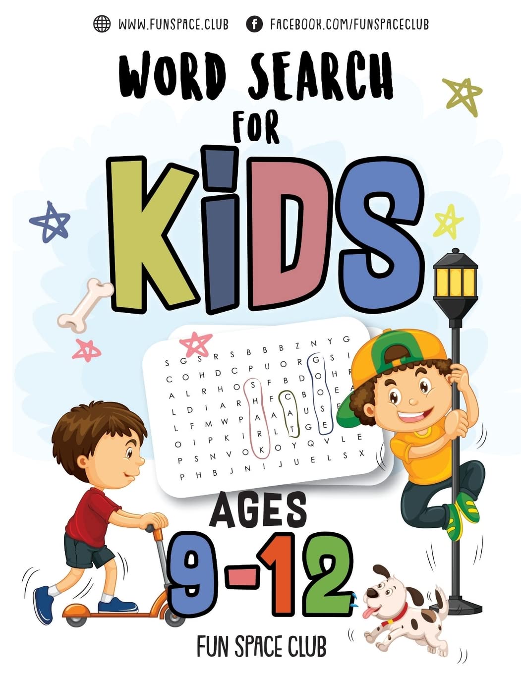 Word Search for Kids Ages 9-12: Word search puzzles for Kids Activity books Ages 9-12 Grade Level 4 5 6 7: 1 (Word Search Books for Kids 9-12 - Word Find Puzzles! First W)