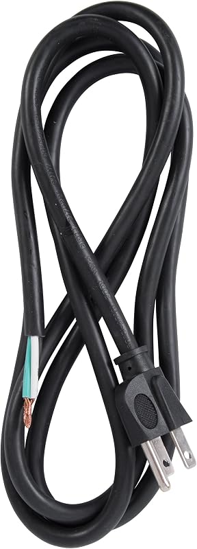nVent Gardner Bender PS613163 6 ft, 16/3 SJTW Appliance & Power Tool Cord | 16/3 SJTW, 13A/125V AC/1625W, Heavy Duty Replacement Cable W/ Grounded NEMA 5-15 Plug (Formerly: Bergen Industries)