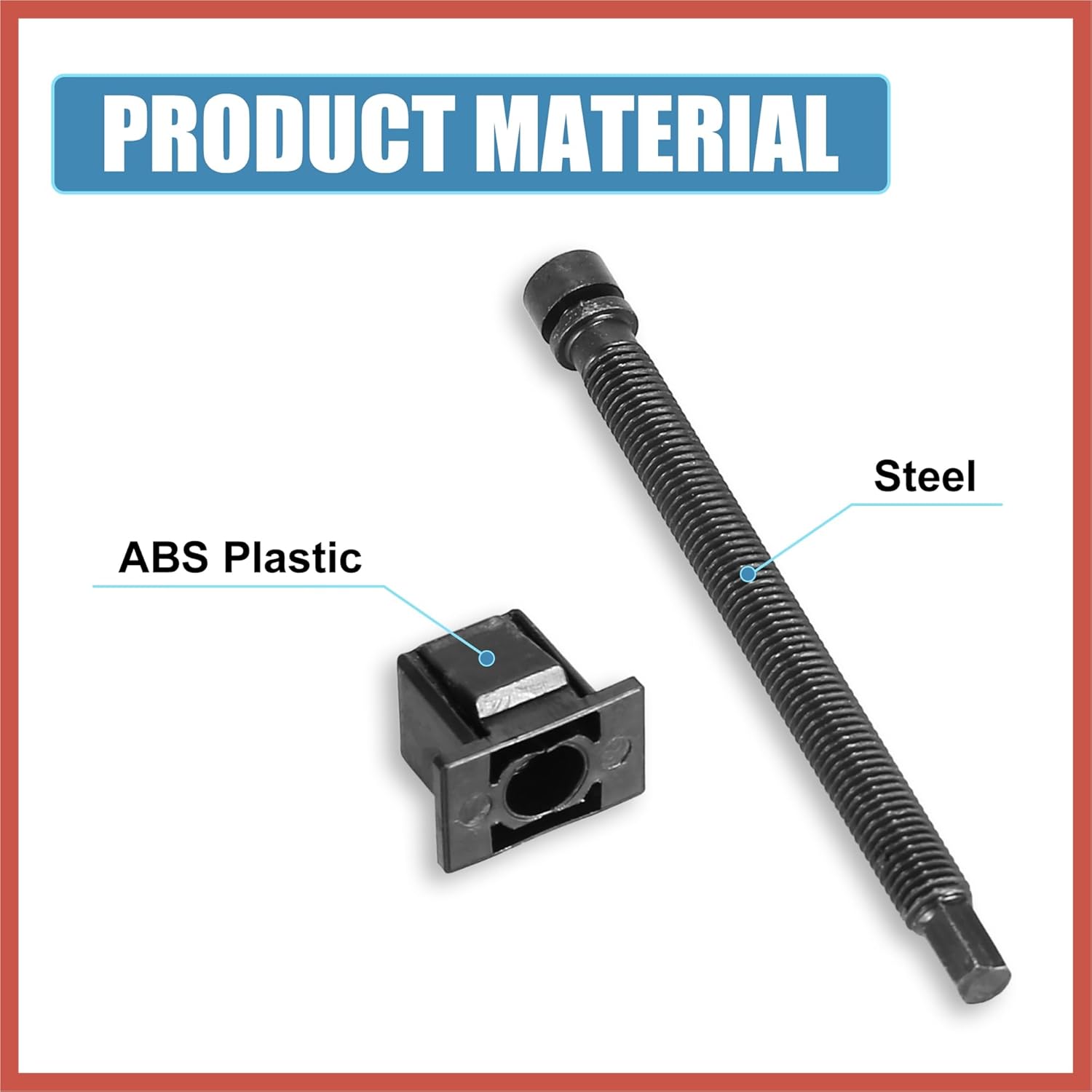 ACROPIX Car Lamp Headlight Adjusting Screw Crown Set Left or Right Side for Jeep Wrangler YJ 1987-1995 Replaces 55054844 Car Parts