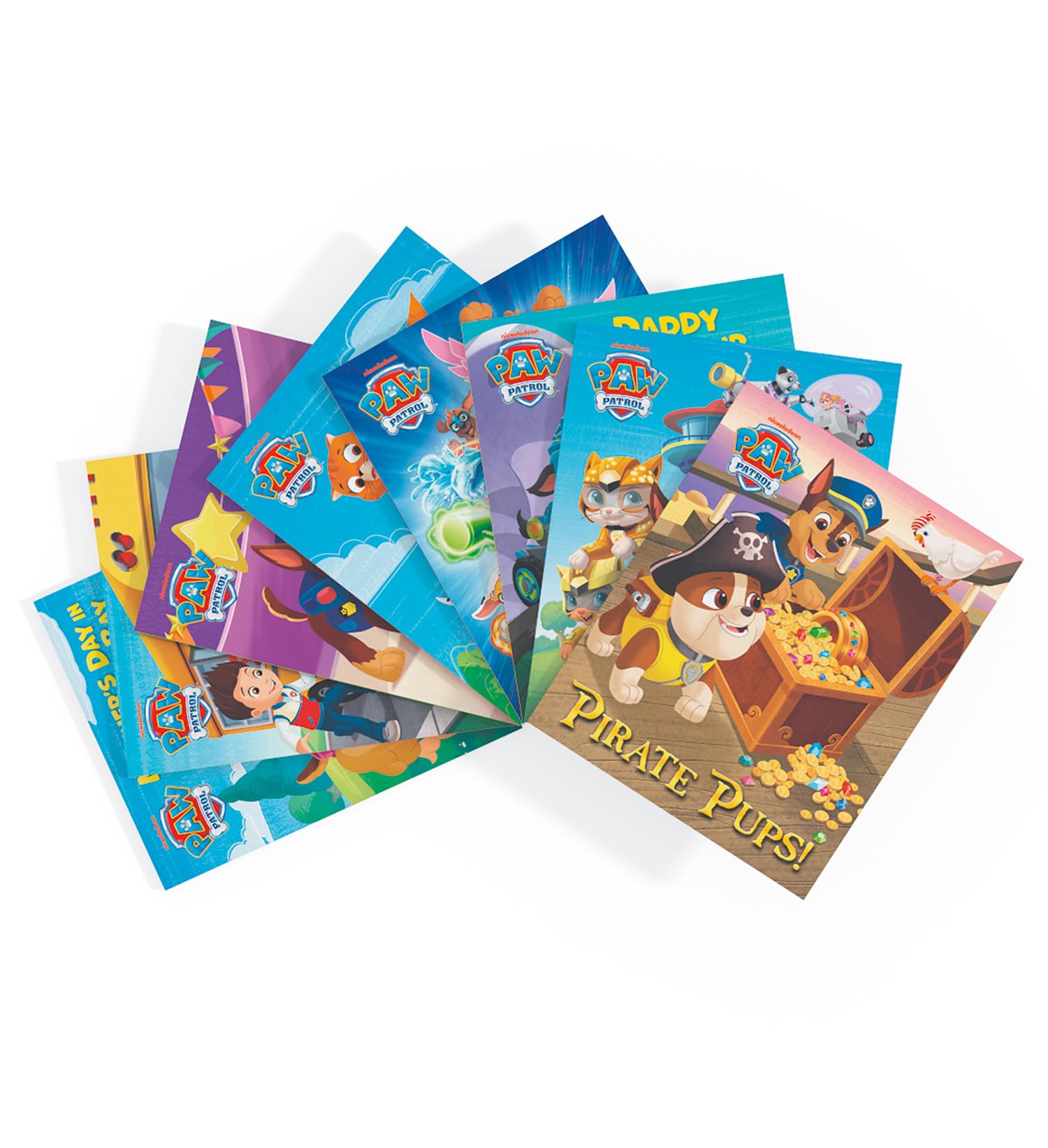 PAW Patrol Stories to Treasure Collection – 8 Book Box-Set: Includes 8 favourite storybooks in a gift-set carry case!