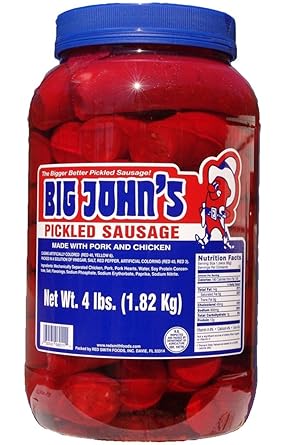 Big John's Pickled Sausage - 1 Gallon Jar