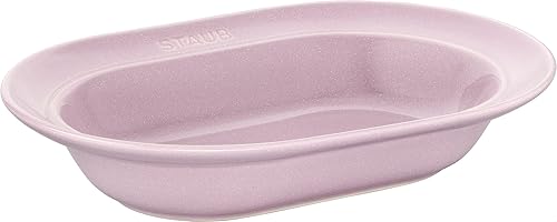 Miniatura 8 de Staub Z1023-895 Plato, 10.2 pulgadas (10.2in), rosa de gasa, plato, cerámica, apto para microondas, placa de cerámica