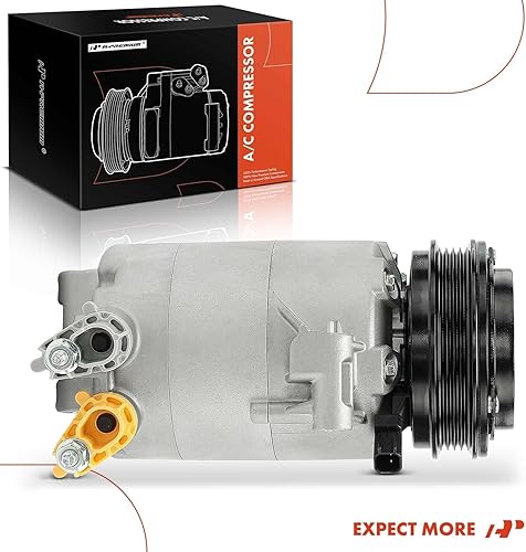 Miniatura 9 de A-Premium Compresor de aire acondicionado con embrague compatible con Ford Transit Connect 2014-2018 2.5L, GAS