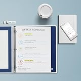 Avery® Flexi-View® 3 Ring Binder, 1/2" Round Rings, 1 Navy Blue Binder – view 7