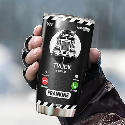 Vista 29 de WAZONE Vaso de café personalizado de 20 onzas y 30 onzas con nombre personalizado para parejas, taza térmica de acero inoxidable, taza de viaje