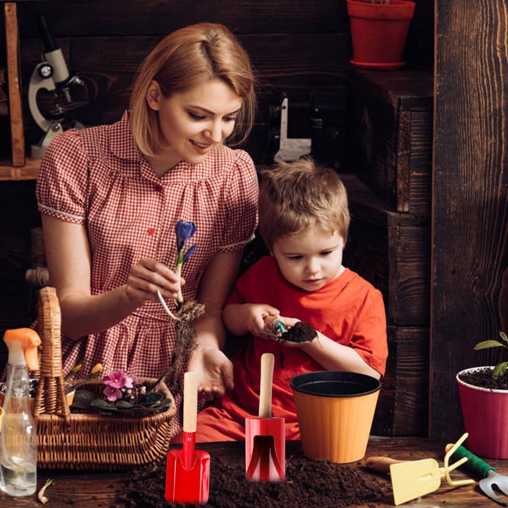 Set da Giardinaggio per Bambini, 5 Pezzi Set di Attrezzi da Giardinaggio per Bambini Piante da Esterno Attrezzi Fai da Te Kit di Attrezzi per Piantare Il Giardino per Bambini