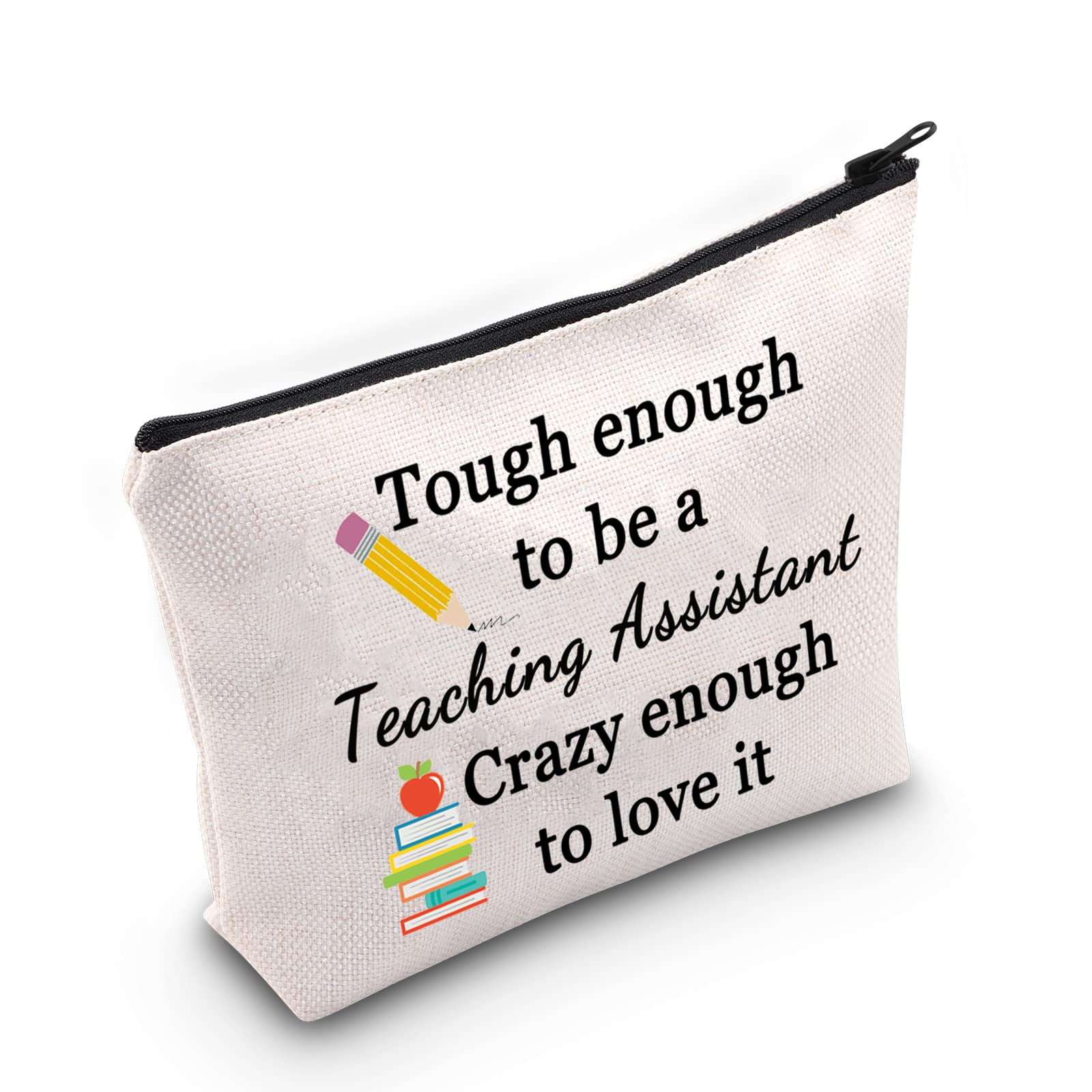 TSOTMOTeaching Assistant Gift Teacher Pencil Case Appreciation Gift Thank You Gift For Teaher Assistant Best Teaching Assistant Ever Gift, Teaching Assistant, Cosmetic Bag