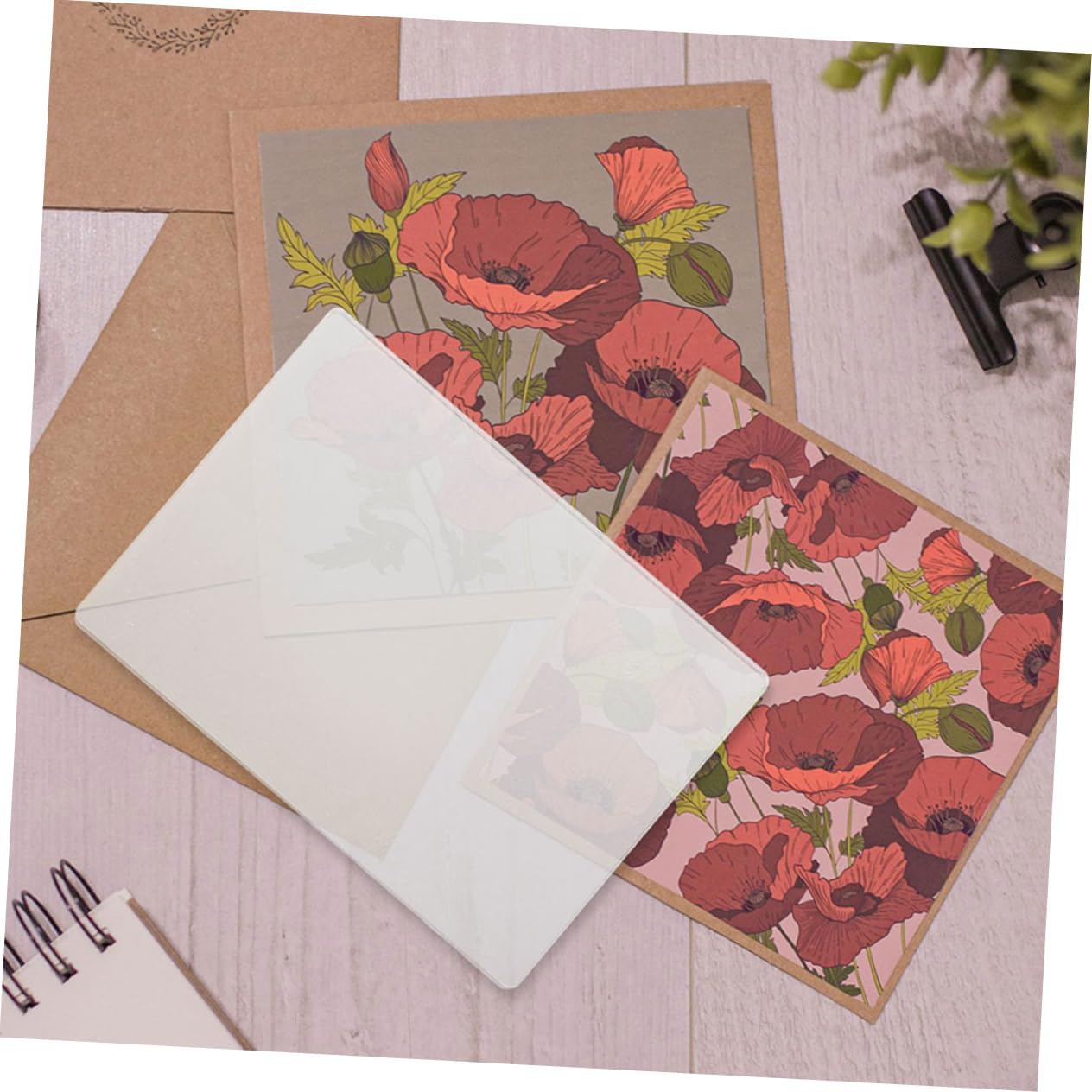 NUOBESTY Acrylic Die Cutting Pad for Scrapbooking Embossing Plate Accessory for Hand Crank Machines for Crafts and Card Making