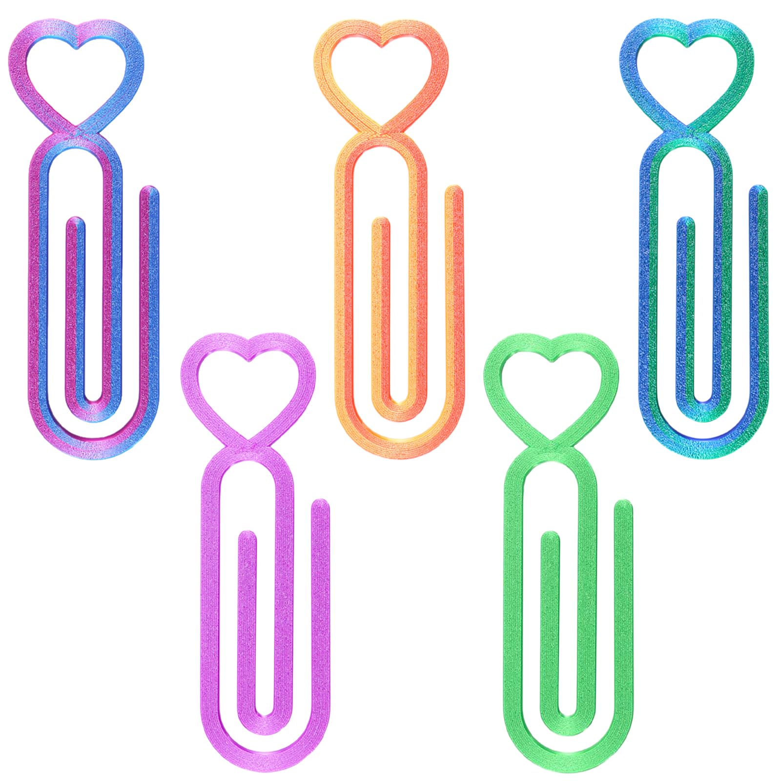 Clip de lienzo en forma de corazón: pack de 5 abrazaderas antivuelco para organizar tus cuadros