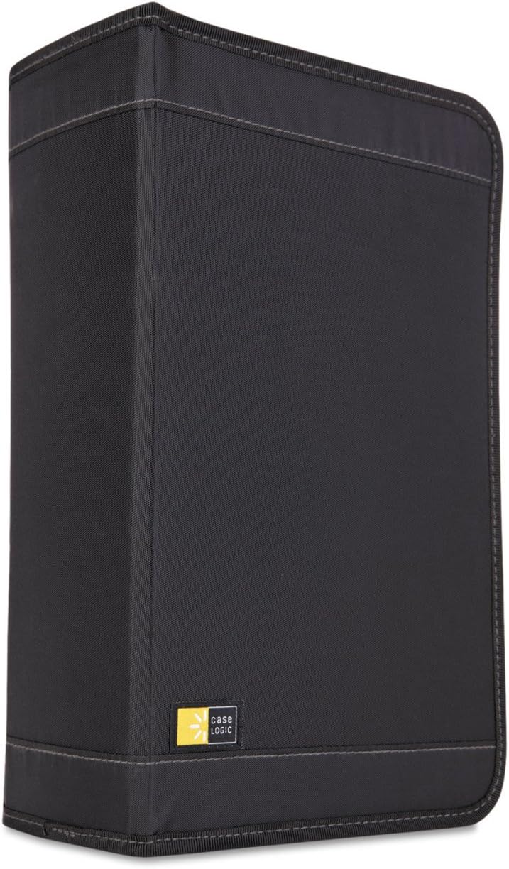 Case Logic CDW-128T CD Wallet (Black, 136)