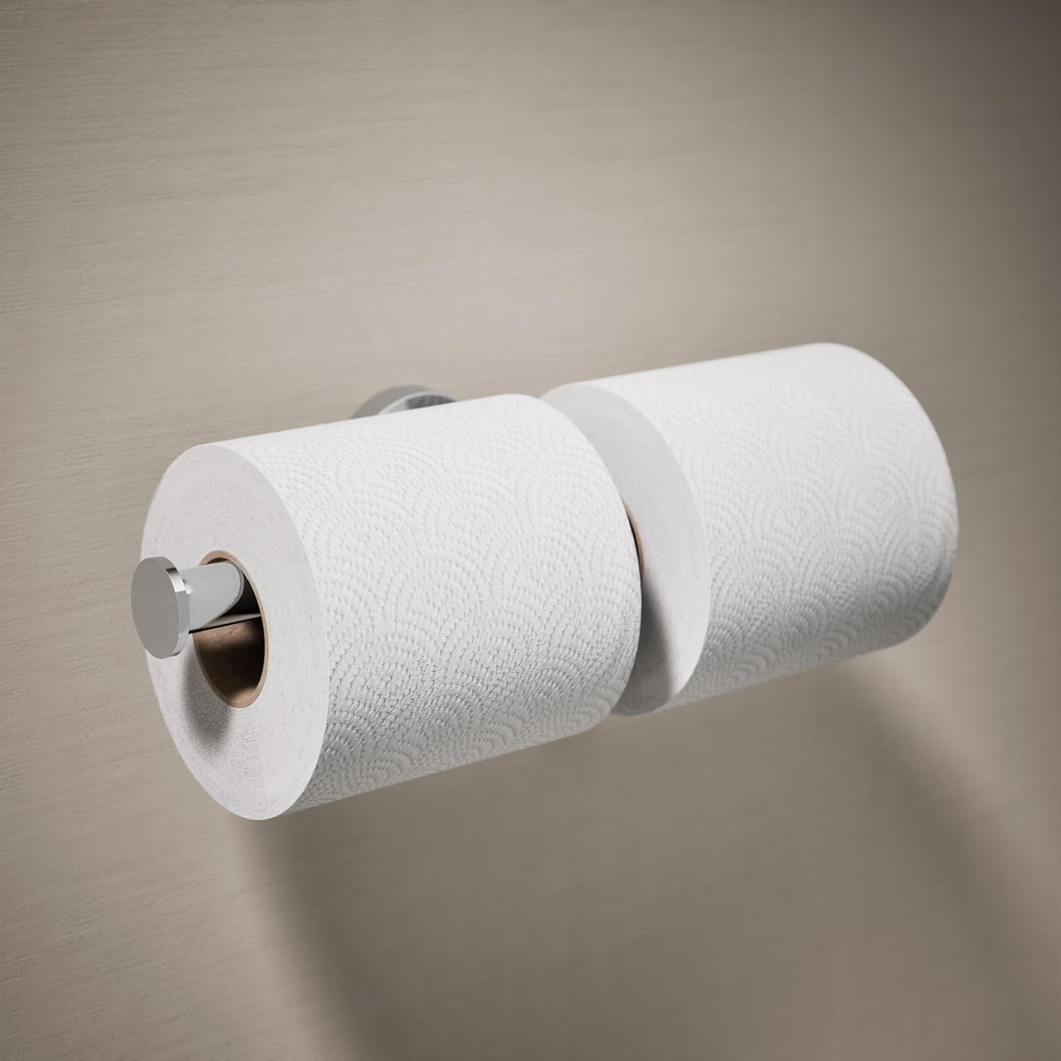 KOHLER Elate Double Toilet Paper Holder K-27289-CP Bathroom Accessory