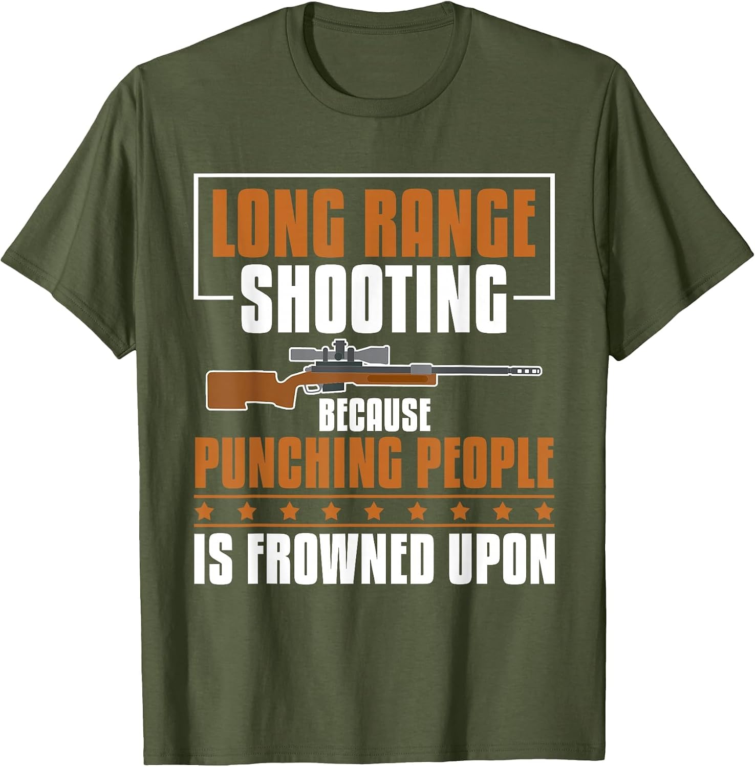 Long Range Shooting Beginner Weapon Shooter Training T-Shirt